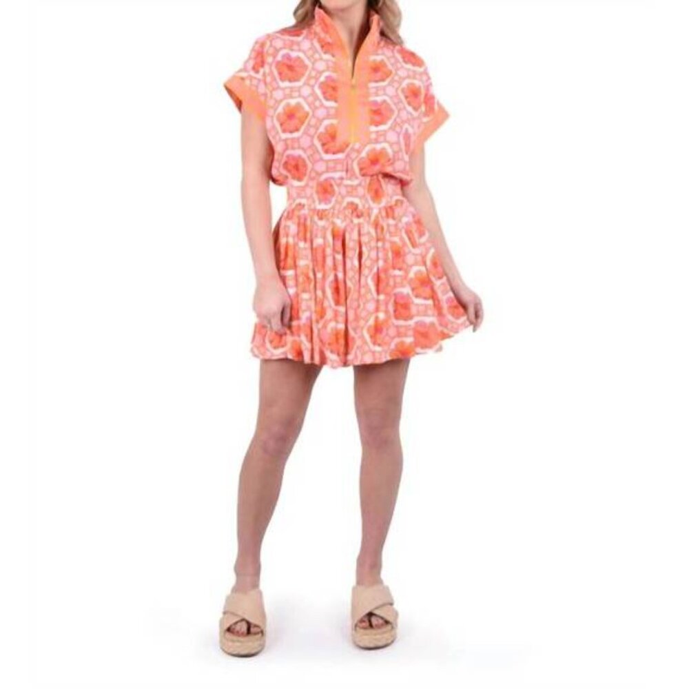 Emily McCarthy Swing Short in Floral Crochet Size Small